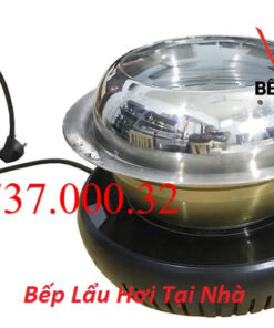 Alternative view of Nồi hấp thủy nhiệt gia đình, nồi lẩu hơi inox tại nhà giá rẻ, chất lượng