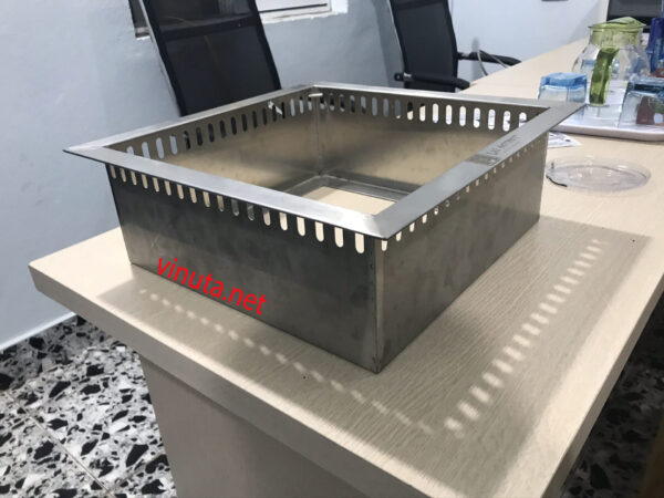 Nồi lẩu âm bàn 3 ngăn, bộ bếp lẩu điện từ hình vuông 3 ngăn 3000w - Ảnh 8
