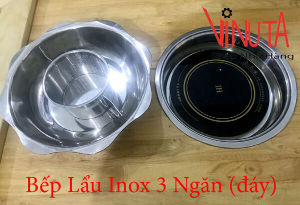 Mua nồi lẩu inox hình tròn 3 ngăn, bảo đảm uy tín, chất lượng, giá rẻ - Ảnh 3