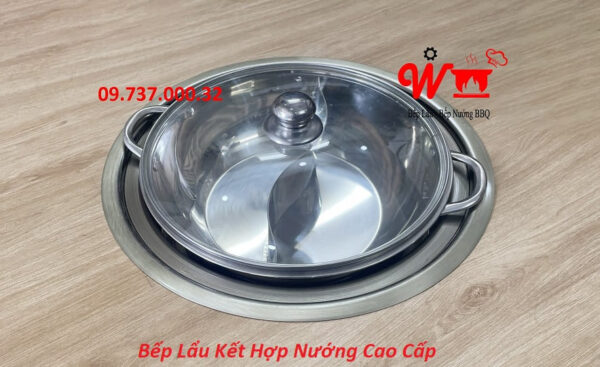 Bếp điện lẩu nướng, bếp lẩu nướng đa năng 2 trong 1 dành cho nhà hàng - Ảnh 3