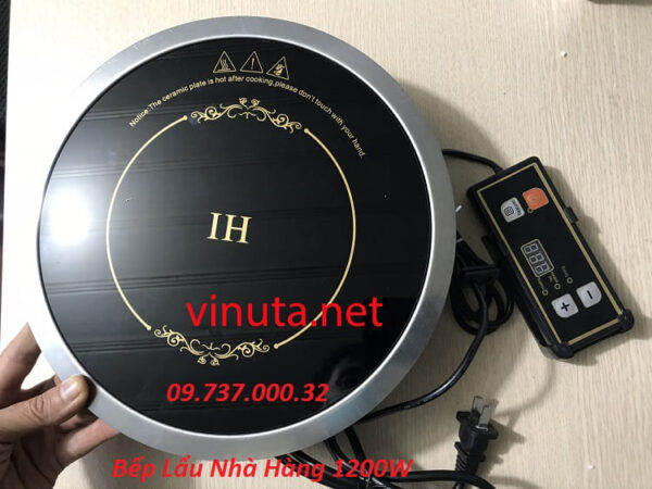 Bếp từ âm bàn 1200W, Bếp lẩu tròn IH, Bếp từ đơn âm bàn cho 4 người - Ảnh 2