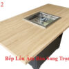 Bếp lẩu âm bàn sang trọng, bếp từ nhà hàng 1 ngăn,2 ngăn,3 ngăn,4 ngăn
