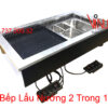 bếp lẩu nướng 2 trong 1 | nồi lẩu nướng điện đa năng 2 trong 1 nhà hàng giá rẻ