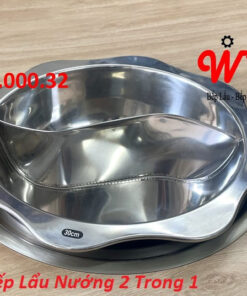 Alternative view of Bếp lẩu nướng âm bàn, bếp lẩu nướng 2 trong 1 bằng điện chất lượng