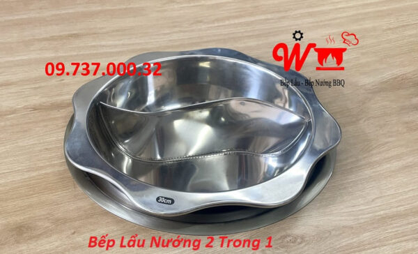 Bếp lẩu nướng âm bàn, bếp lẩu nướng 2 trong 1 bằng điện chất lượng - Ảnh 2