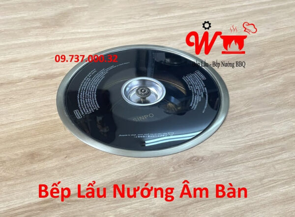 Bếp lẩu nướng âm bàn, bếp lẩu nướng 2 trong 1 bằng điện chất lượng - Ảnh 3