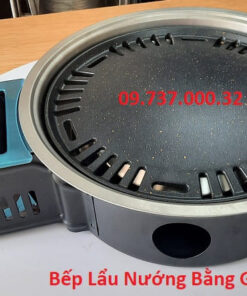 Bếp lẩu nướng bằng ga, Bếp ga lẩu nướng đa năng 2 trong một âm bàn