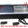 Bếp lẩu nướng bbq âm bàn,bếp lẩu nướng điện 2 trong 1 cho nhà hàng