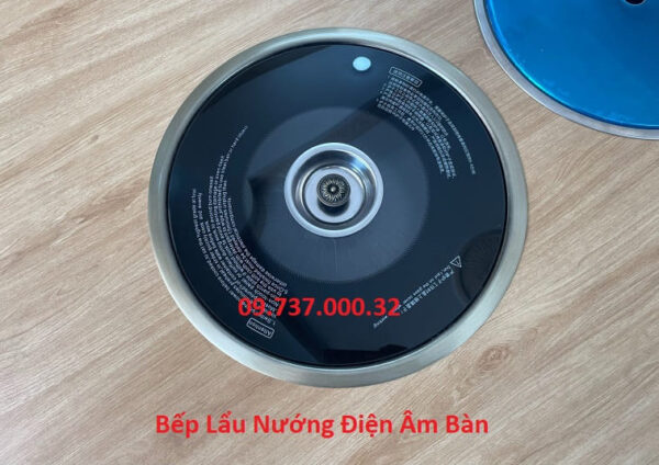 Bếp lẩu nướng điện âm bàn, bếp lẩu nướng BBQ nhà hàng sang trọng