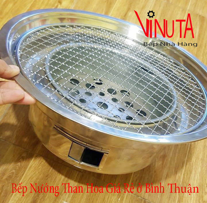 bếp lẩu nướng than hoa giá rẻ ở bình thuận
