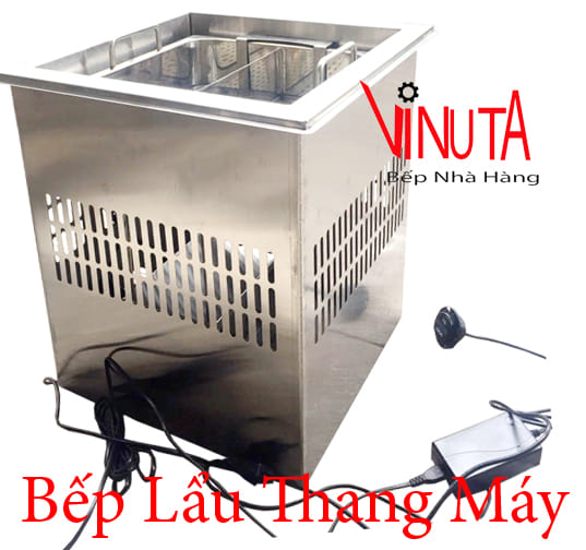 bếp lẩu thang máy ở gia lai
