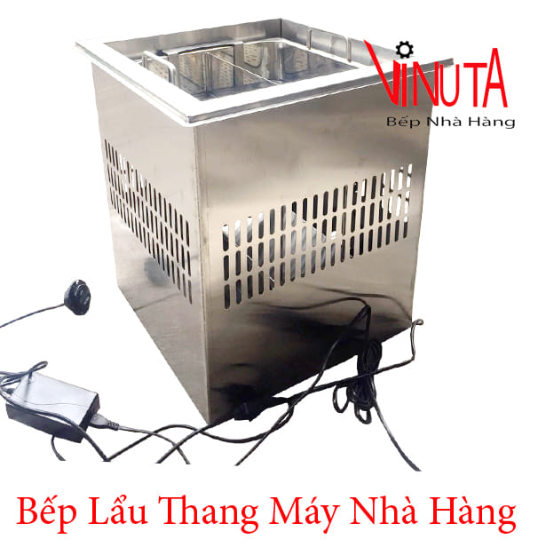 bếp lẩu thang máy nhà hàng