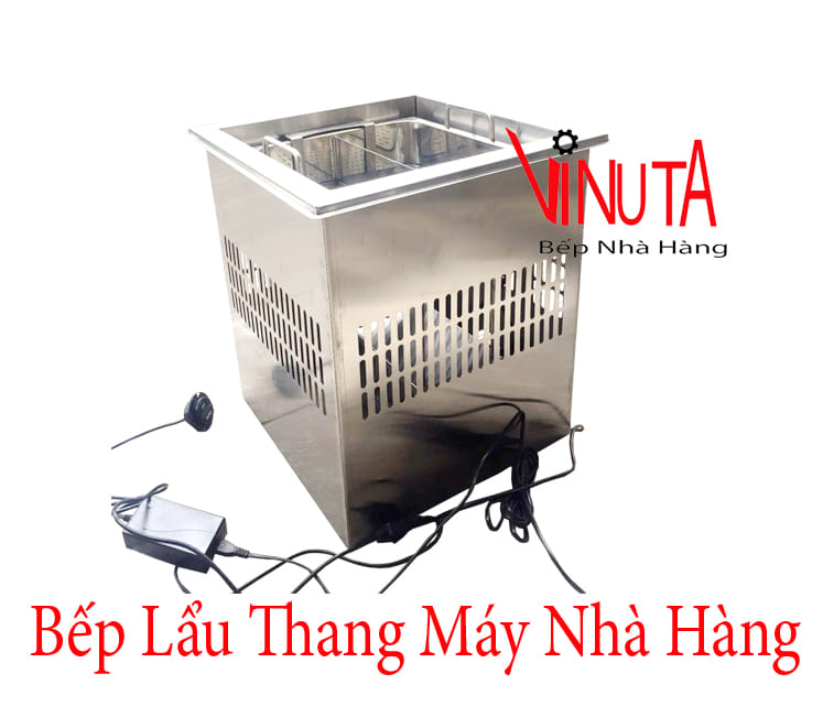 bếp lẩu thang máy nhà hàng
