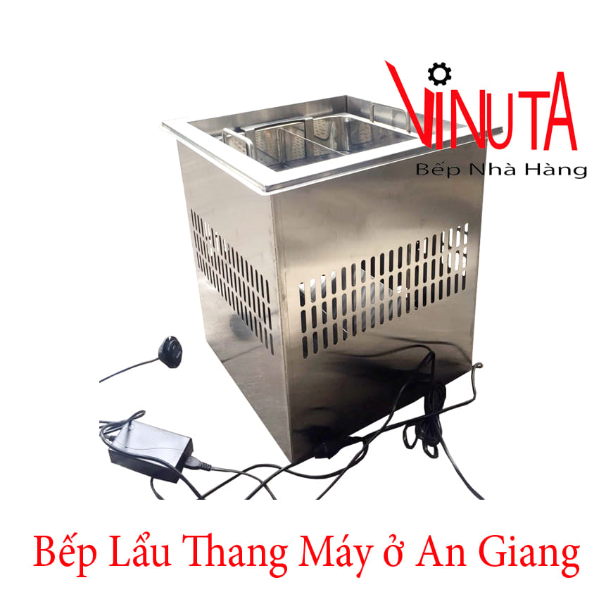bếp lẩu thang máy ở an giang