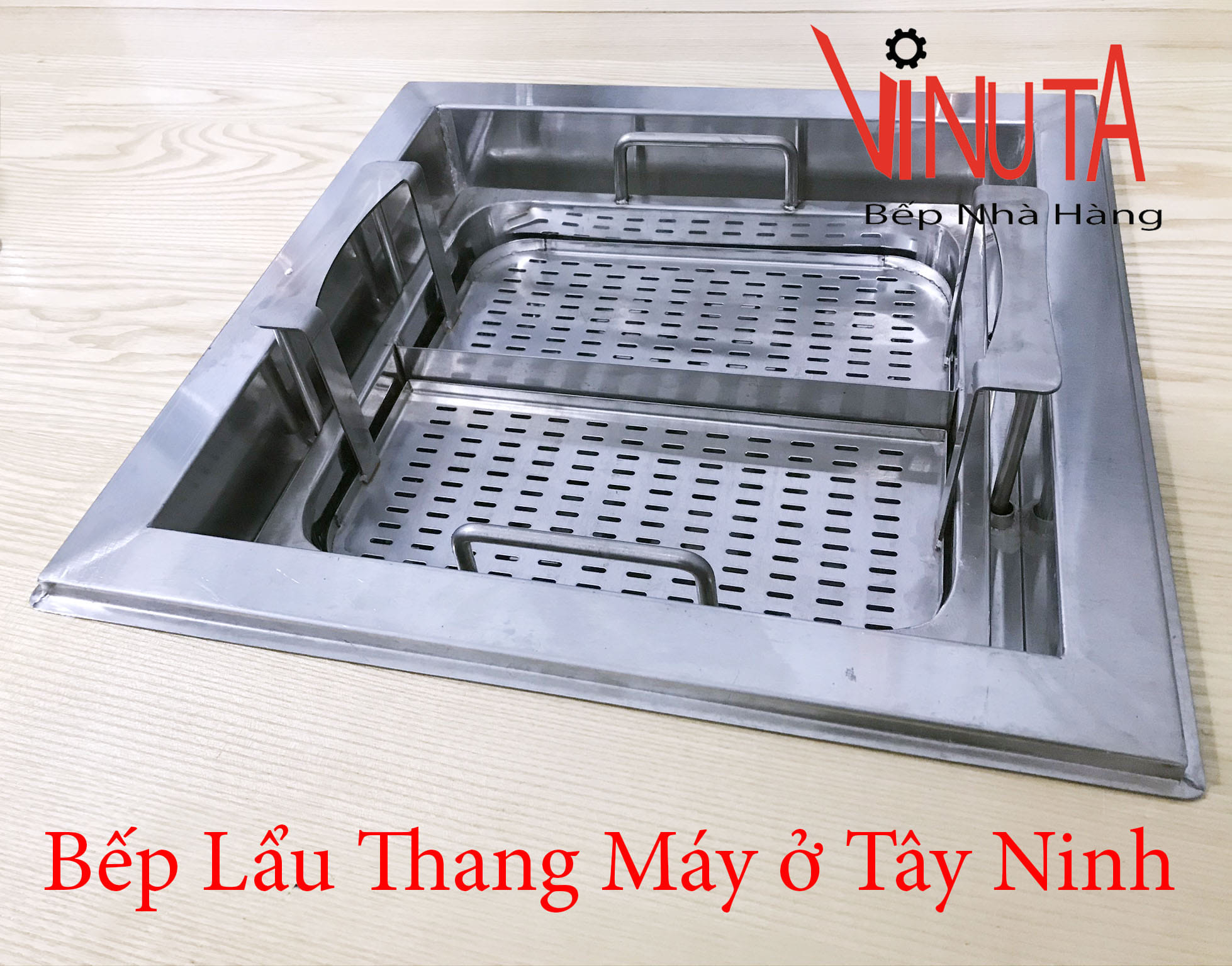 bếp lẩu thang máy ở tây ninh