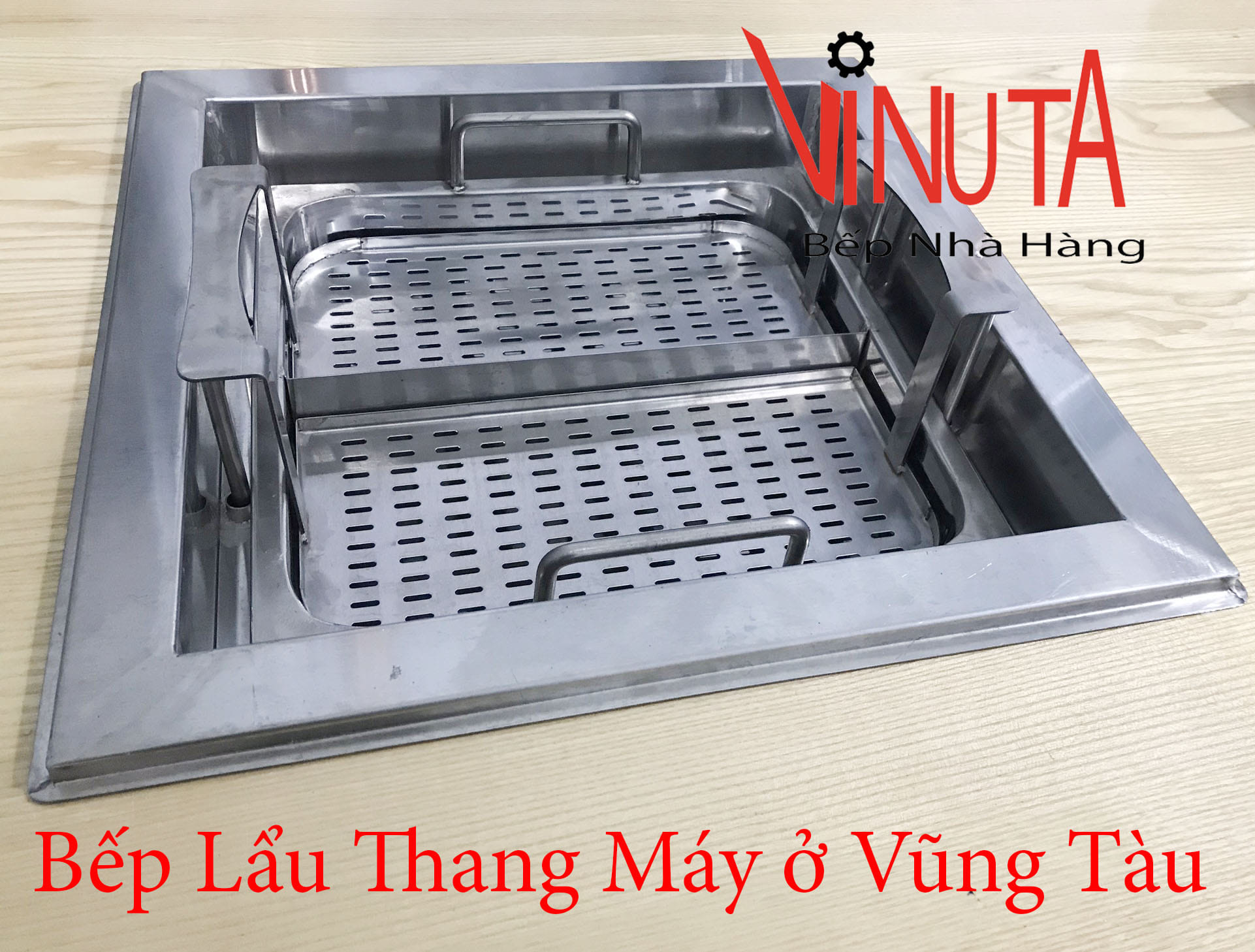 bếp lẩu thang máy ở vũng tàu