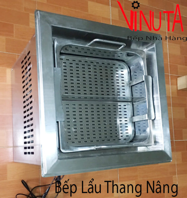 Nồi lẩu thang máy trung hoa nhà hàng - Ảnh 2