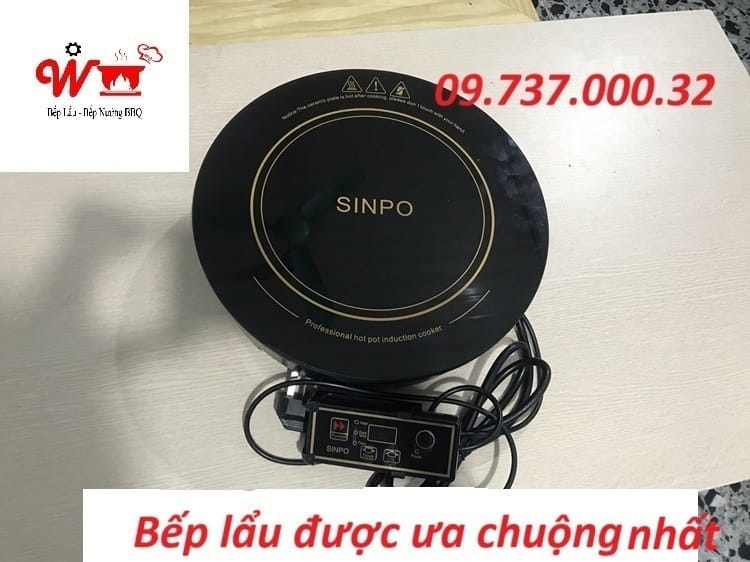 bếp lẩu từ âm bàn tròn được ưa chuộng