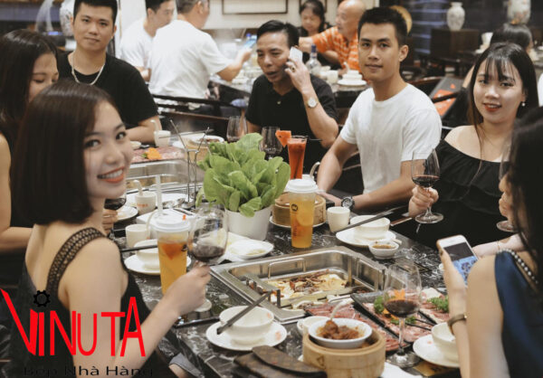 Nồi lẩu thang máy trung hoa nhà hàng - Ảnh 18
