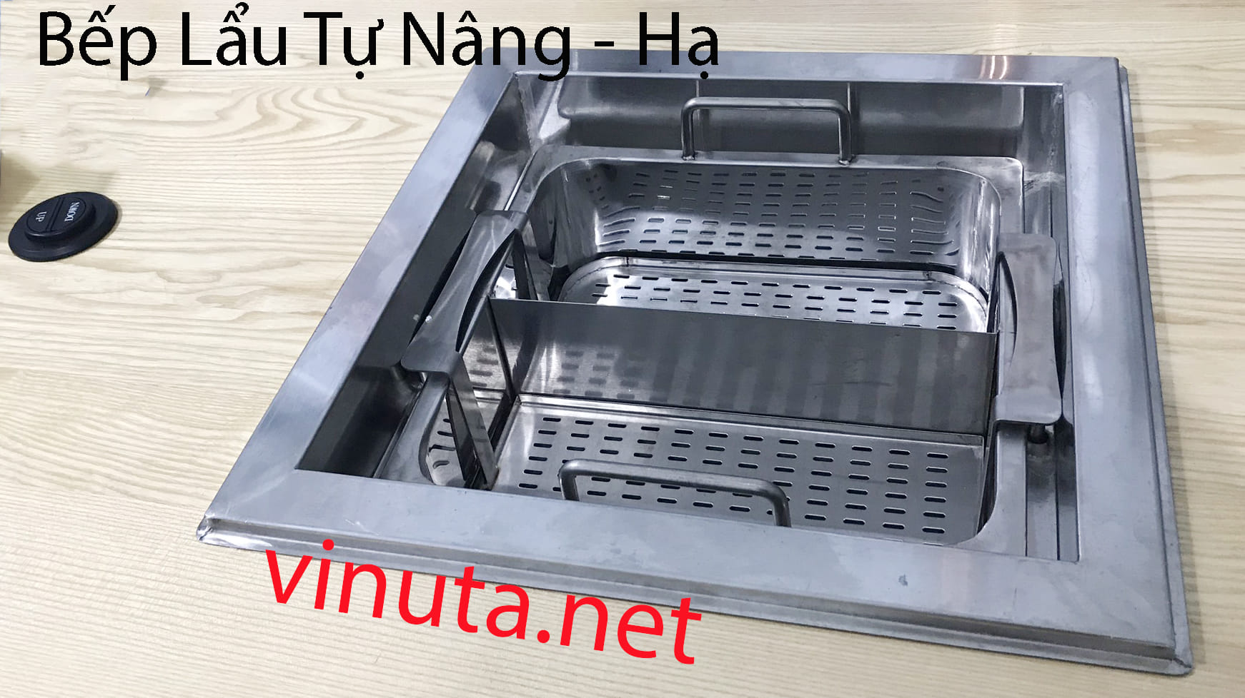 Cam Kết bếp lẩu tự nâng hạ