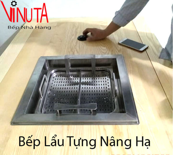Nồi lẩu thang máy trung hoa nhà hàng - Ảnh 15