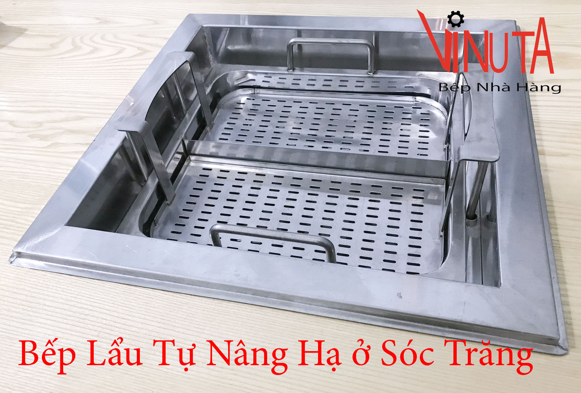 bếp lẩu tự nâng hạ ở sóc trăng