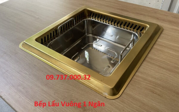 Bếp từ lẩu âm bàn nhà hàng, Bếp lẩu vuông nhà hàng chuyên lẩu buffet - Ảnh 4