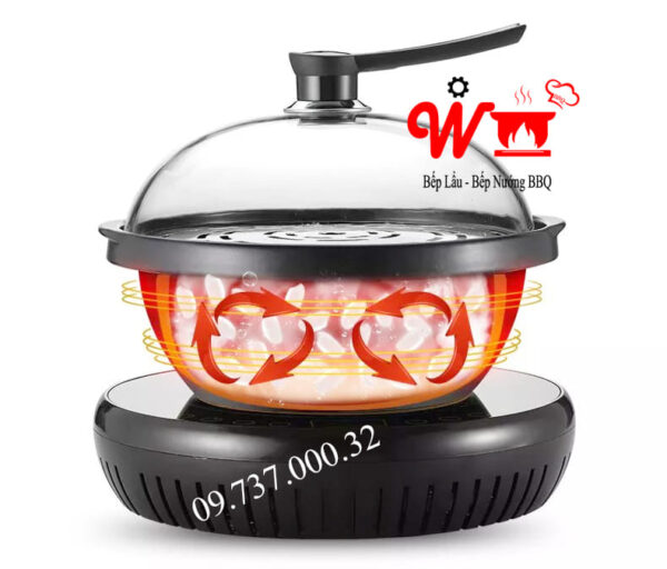 Bếp lẩu hơi gia đình, nồi lẩu tỳ hưu, lẩu hơi nước, sauna, hấp cách thủy rẻ - Ảnh 7