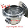 Bếp nướng BBQ hút âm, bếp nướng than hoa tại bàn không khói giá rẻ