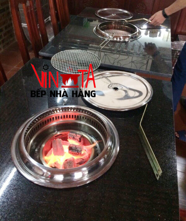 lò nướng thịt tại bàn, các loại ( mẫu ) bếp nướng bằng than tại bàn giá rẻ - Ảnh 12