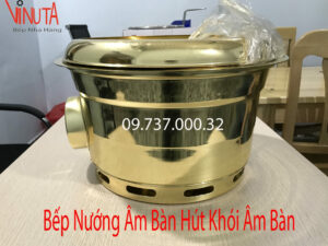 Bếp Nướng Than Hoa Hút Khói Âm