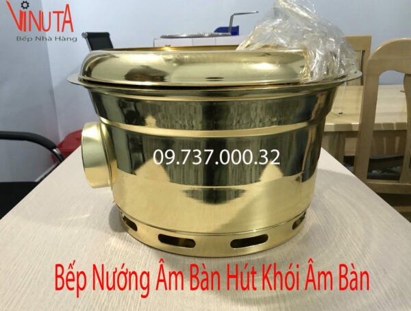 Bếp Nướng Than Hoa Hút Khói Âm