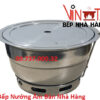 Bếp nướng âm bàn nhà hàng, bếp nướng than BBQ tại bàn không khói