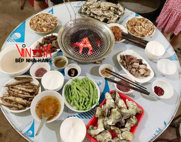 lò nướng thịt tại bàn, các loại ( mẫu ) bếp nướng bằng than tại bàn giá rẻ - Ảnh 13
