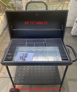 Alternative view of Bếp nướng dã ngoại ngoài trời, Bếp nướng BBQ than hoa gia đình