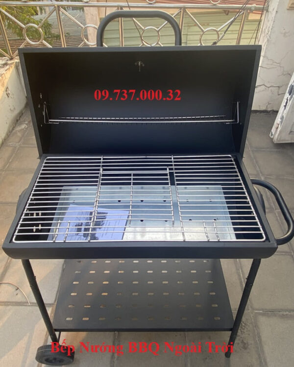 Bếp nướng dã ngoại ngoài trời, Bếp nướng BBQ than hoa gia đình - Ảnh 2