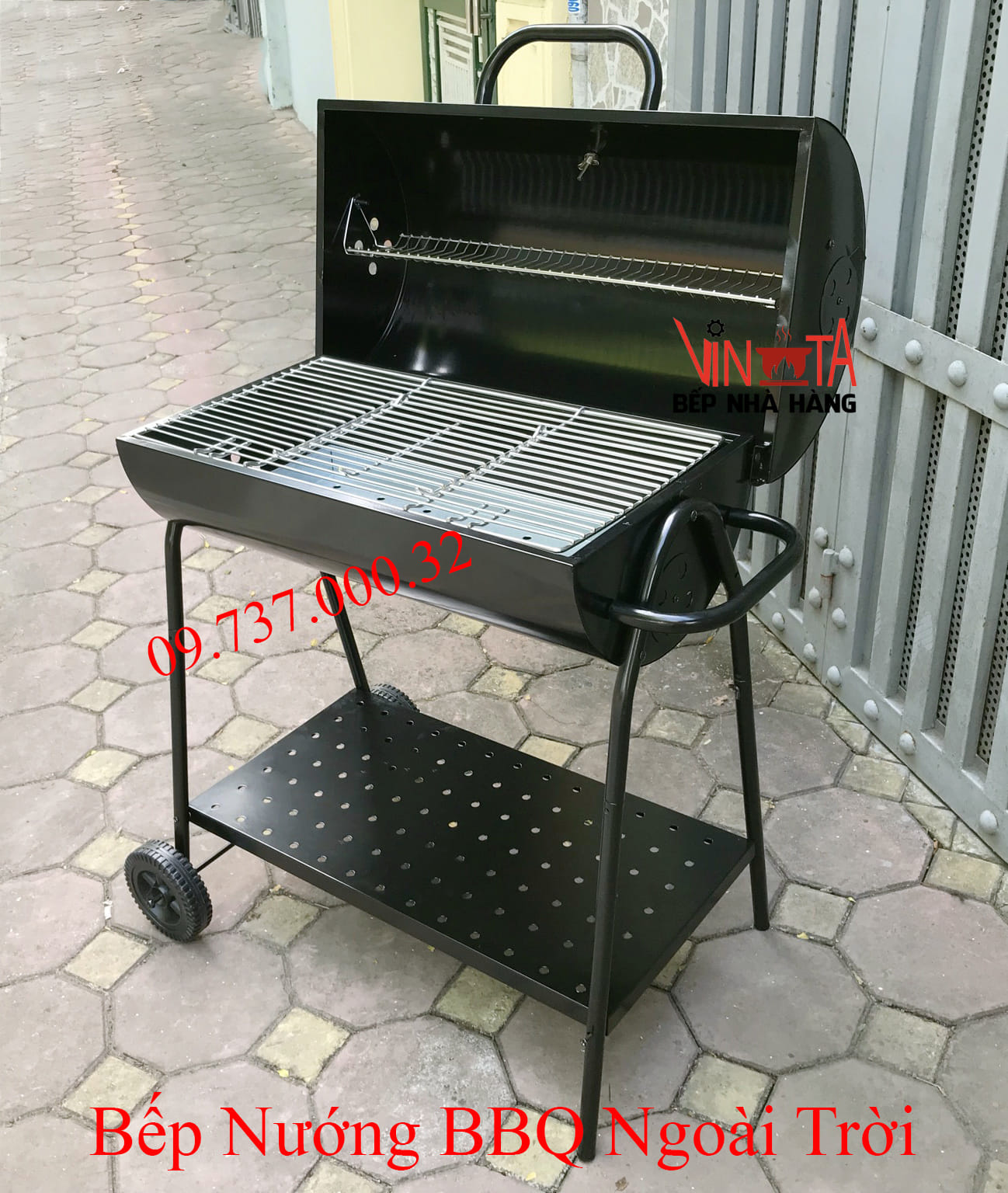 bếp nướng bbq ngoài trời giả rẻ