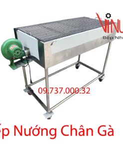 Alternative view of Bếp nướng chân cao, lò nướng than hoa sân vườn, bếp nướng đứng ngoài Trời