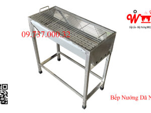 Bếp nướng inox sân vườn, gia đình, picnic, homestay