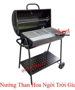 Bếp nướng đứng ngoài trời, bếp nướng than hoa dã ngoại, du lịch,cắm trại