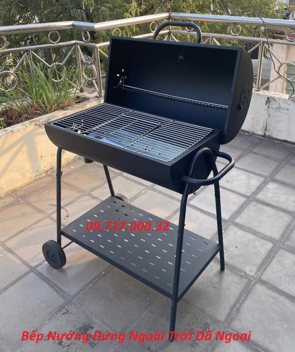 Bếp nướng bbq sân vườn, bếp nướng than hoa dã ngoại, picnic, cắm trại - Ảnh 3