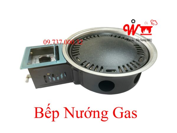 Bếp lẩu nướng gas BBQ âm bàn, giá rẻ, chất lượng tốt, bền, đẹp dùng Ga - Ảnh 9