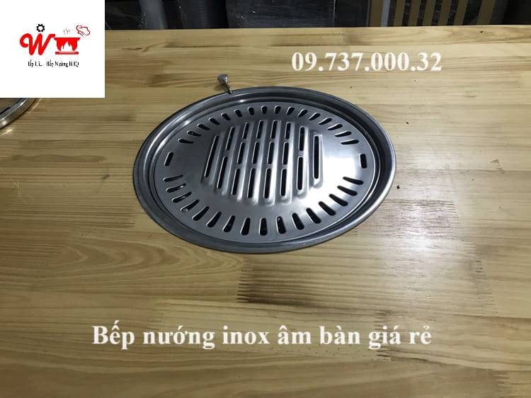 bếp nướng inox âm bàn