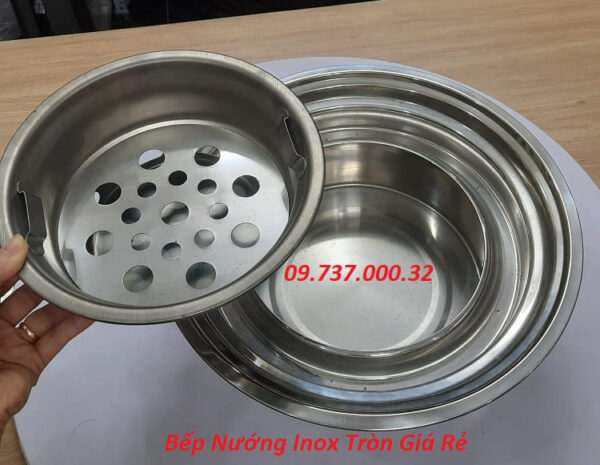 Bếp nướng tròn tại bàn,bếp nướng bbq than hoa cho quán nhậu, buffet - Ảnh 4