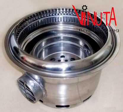 bếp nướng không khói tại bàn ở lâm đồng