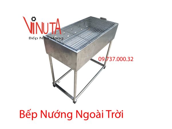 Bếp nướng sân vườn, lò nướng vỉa hè gia đình, cắm trại, picnic giá rẻ - Ảnh 9