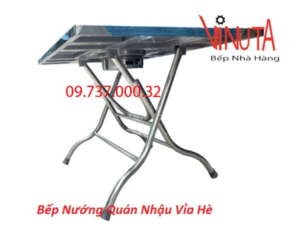 Bếp nướng tròn tại bàn,bếp nướng bbq than hoa cho quán nhậu, buffet - Ảnh 5