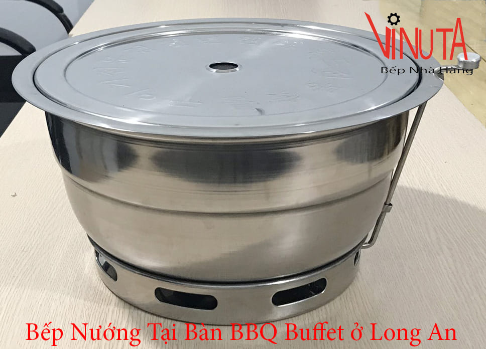 bếp nướng tại bàn bbq buffet ở long an