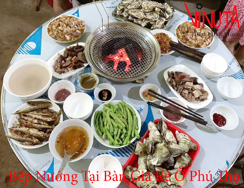bếp nướng tại bàn giá rẻ ở phú thọ