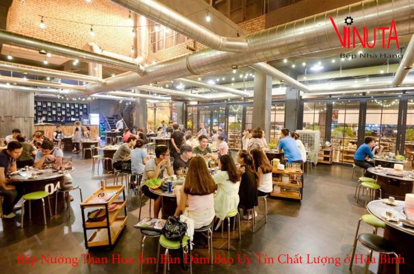 bếp nướng than hoa âm bàn bảo đảm uy tín chất lượng ở hòa bình